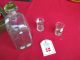 Decanter,  Stopper,  Glasses In Box.  Signed,  Holme Gaard ' 93 Decanters photo 3