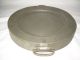 C.  Pewter Plate Warmer By William Will - Philadelphia,  Pennsylvania (1764 - 1789) Metalware photo 3
