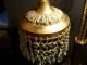 Stunning Antique Victorian Table Or Desk Lamp W/cut Crystal Lustres,  1920s Lamps photo 5