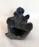 Large Standing Metal Begging Scottish Terrier Scottie Dog Metalware photo 3