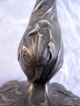Candlestick Art Nouveau Style Tulip Design - - Silverplate,  Metal Metalware photo 1
