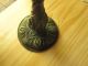 Candlestick Art Nouveau Style Tulip Design - - Silverplate,  Metal Metalware photo 5