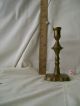 2 Antique Scandinavian Brass Candle Stick - - - Danish Mid - Century Modern Metalware photo 3