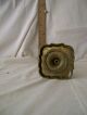 2 Antique Scandinavian Brass Candle Stick - - - Danish Mid - Century Modern Metalware photo 7