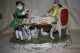 Large Dresden Group Porcelain Figurine Musicians And Piano German Carl Thieme Figurines photo 1