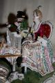 Large Dresden Group Porcelain Figurine Musicians And Piano German Carl Thieme Figurines photo 4