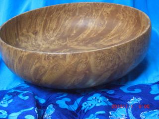 Vintage Antique Birdseye (bird ' S Eye) Maple Bowl,  Patina photo