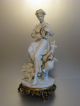 A Large Italian Capodimonte Triade Benacchio Exquisite Porcelain Figurine Figure Figurines photo 4