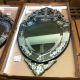 Shield Shaped Venetian Beveled Etched Wall Mirror Mirrors photo 4