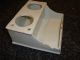 Delftware White (dual Pot) Inkwell,  19th Century Other photo 1
