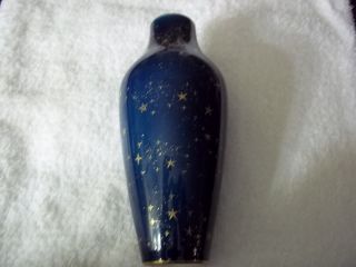 Sevres Blue And Gold Eight Inch Vase photo