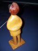 Made In Italy Hand Carved Wood Statue Carved Figures photo 1