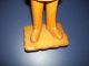 Made In Italy Hand Carved Wood Statue Carved Figures photo 2