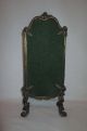 Antique Art Nouveau Carved Bronze Table Top Mirror Mirrors photo 5