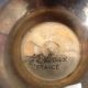 Signed A.  Dellaux Enamel Bowl Metalware photo 2
