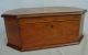 Australiana Antique Inlaid Wood Kookaburra Box C 1937 Huon Burr Silky Oak Cedar Woodenware photo 1