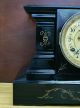 Waterbury Cast Iron Mantle Clock With Open Escapement Clocks photo 4