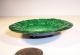 Limoges Enamel On Copper Kam ' S Paris Parfumeria France Antique Plate Green Metalware photo 1
