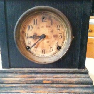 Antique Session Clock Co.  Mantle Clock photo