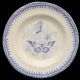 Pearlware Staffordshire Butterfly Cup Plate Plates & Chargers photo 5