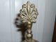 Very Fancy Bronze Tiffany Style Lamp Base W/ Flowers And Marble Center Lamps photo 9