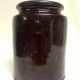 Antique Stoneware: 19thc.  Redware Jar W/ Manganese Glaze & Beaded Shoulder,  Nr Jars photo 5