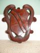 19thc Mahogany Heraldic Shield Carving Other photo 1