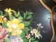 Hand Decorated Metal Tray - Pilgrim Art - Floral Toleware photo 1