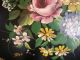 Hand Decorated Metal Tray - Pilgrim Art - Floral Toleware photo 2