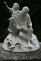 Fine Mid 19th C Parian Figures Of Uncle Tom & Little Nell By William Boyton Kirk Figurines photo 1