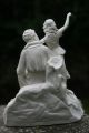 Fine Mid 19th C Parian Figures Of Uncle Tom & Little Nell By William Boyton Kirk Figurines photo 8