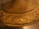 Gorgeous Antique Dore Bronze Blown Glass Epergne Vase Acanthus Leaf Nr Metalware photo 5