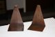 Roycroft Bookends - Hammered Copper - Arts&crafts/mission/stickley Era Metalware photo 2