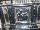 Cast Iron Needlepoint Stand Cross Stitch Fireplace Theme Antique Bookends Old Metalware photo 3