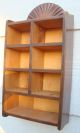 Antique Wooden Wall Hanging Kitchen 7 Drawer Spice Box Wood Boxes photo 4