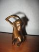 Hagenauer Attribution Monkey Sculpture,  Art Deco,  Machine Age Metalware photo 4