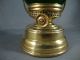 Rare Antique Kerosene Miniature Oil Lamp Brass Lantern 