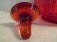 Vintage Handblown Red Glass Decanter With Stopper. . . . Decanters photo 4