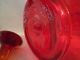 Vintage Handblown Red Glass Decanter With Stopper. . . . Decanters photo 5