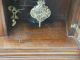 Rare Antique Ingraham Lilac Walnut Wood Kitchen Parlor Mantle Chime Clock Old Clocks photo 2