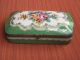 Antique French Porcelain Hand Painted Jewlery Box Boxes photo 1