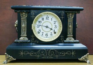 Seth Thomas Adamantine Mantle Clock photo