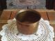 Collectible Vintage Copper & Brass Footed Planter/vase. . . Metalware photo 1