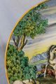 Antique 19thc Italian Majolica Faience Pottery Istotiato - Style Painted Charger Plates & Chargers photo 2