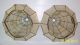 Mica Arts Crafts Lamp Shade W/ Copper Spiderweb Frame Vintage Lantern Light Old Lamps photo 5