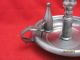 Antique Thomas Williams Pewter Chamber Stick Candle Holder Metalware photo 1