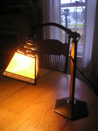 Bradley & Hubbard Desk Lamp photo