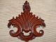 19thc Mahogany Carving With Fluted Decor Other photo 1