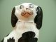 19thc Staffordshire Group Figure Of Two Dogs Figurines photo 6