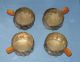 Antique Copper Mug Mugs,  Copper Mug,  Copper Cup 4 Pieces Metalware photo 2